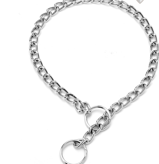 Stainless Steel Dog Collar for German Shepherd & Rottweiler