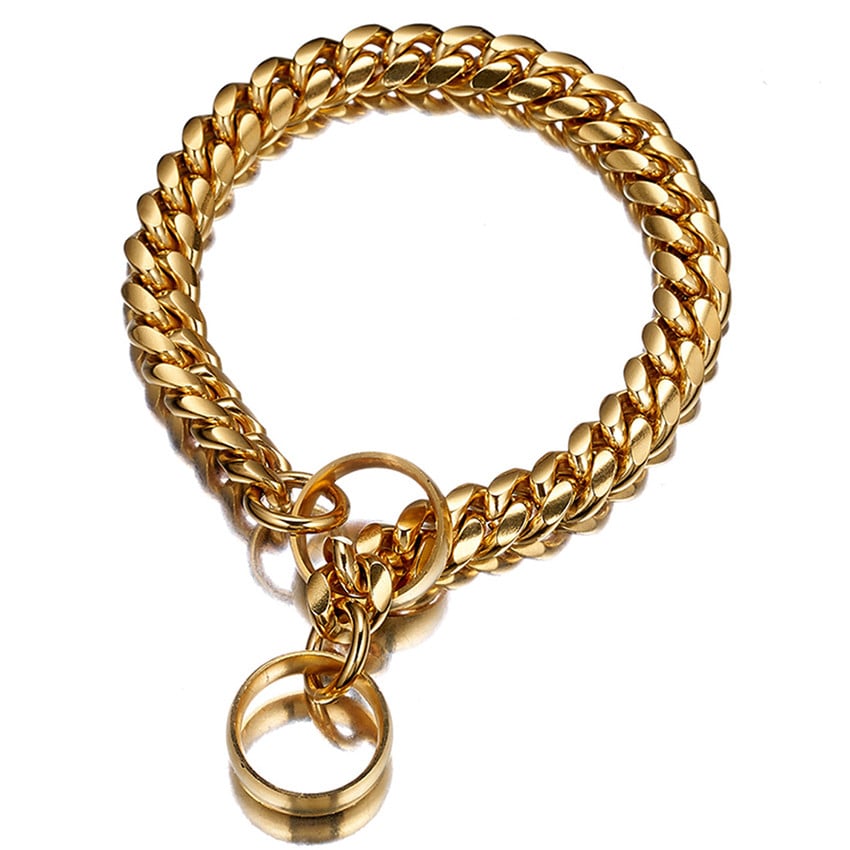 Heavy-Duty Titanium Steel Dog Leash — Strong, Safe & Stylish