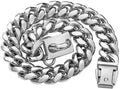 14mm Cuban Chain Dog Collar with Lock Buckle