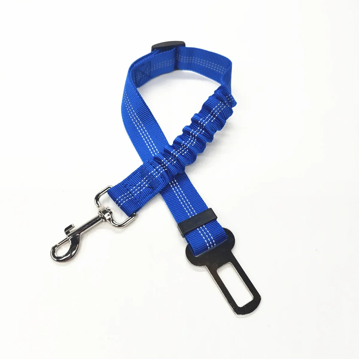 Reflective Safety Car Leash for Dogs — Retractable & Shock-Absorbing