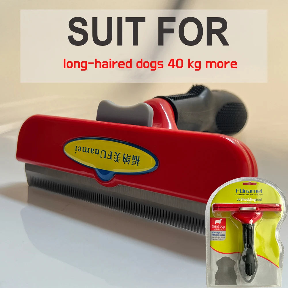 Self-Cleaning Deshedding Brush