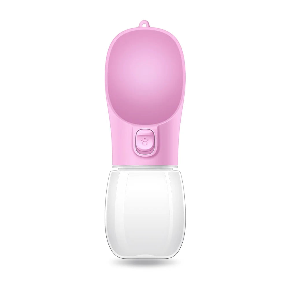 Portable Dog Water Bottle with Built-In Bowl | THE PETIVO
