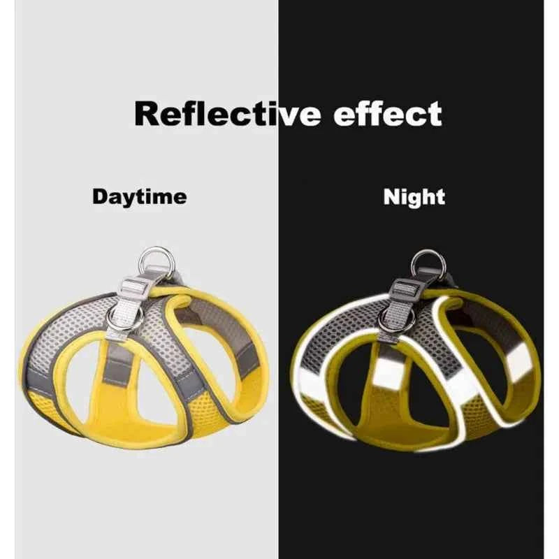 Reflective Dog Harness Vest with 1.5 m Leash