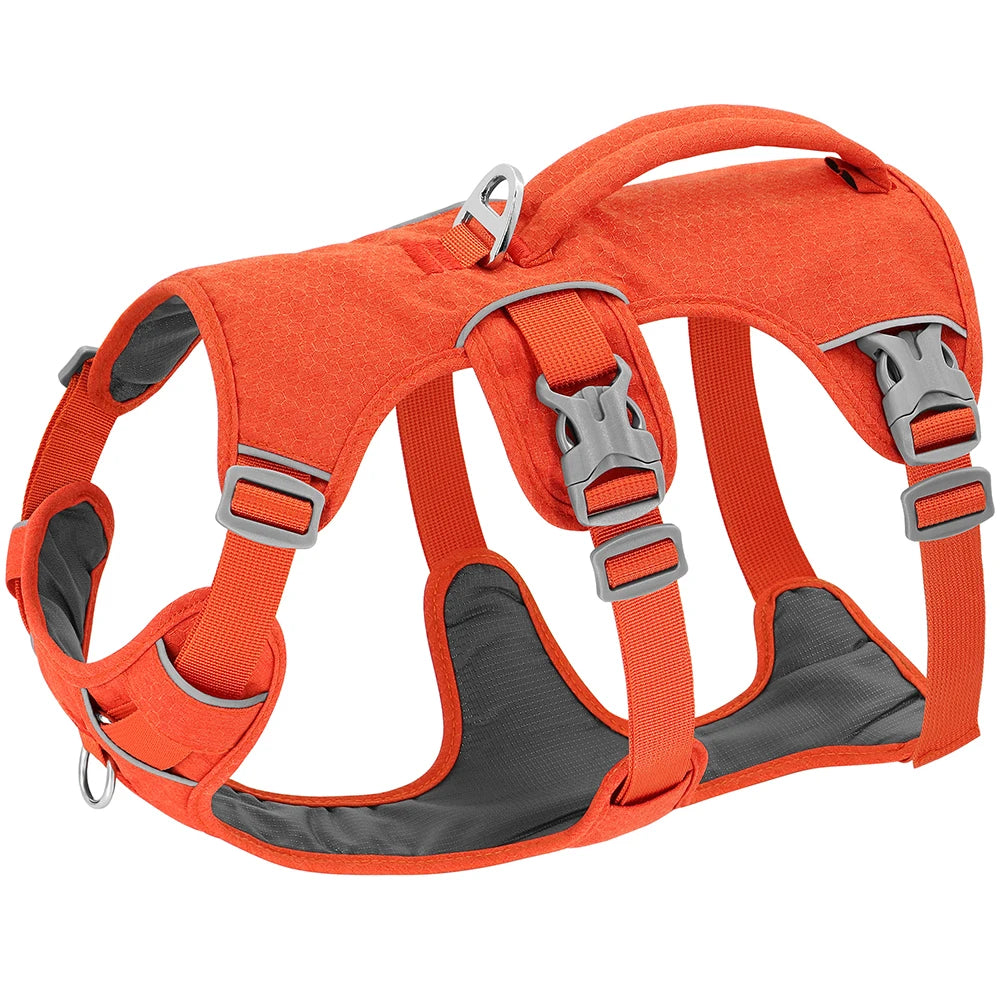 Escape Proof Dog Harness — Reflective No-Pull Vest with Handle for Small & Medium Dogs