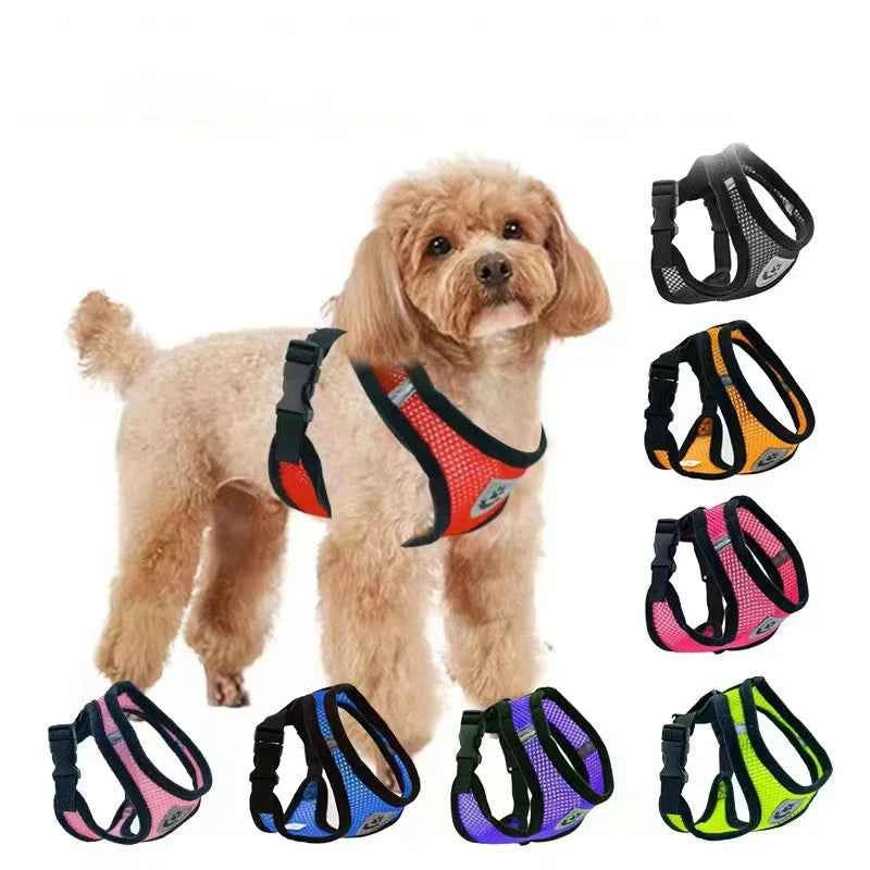 Breathable Small Dog & Cat Harness Set