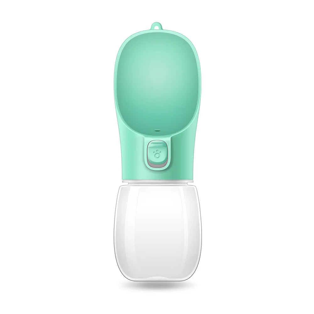 Portable Dog Water Bottle with Built-In Bowl | THE PETIVO