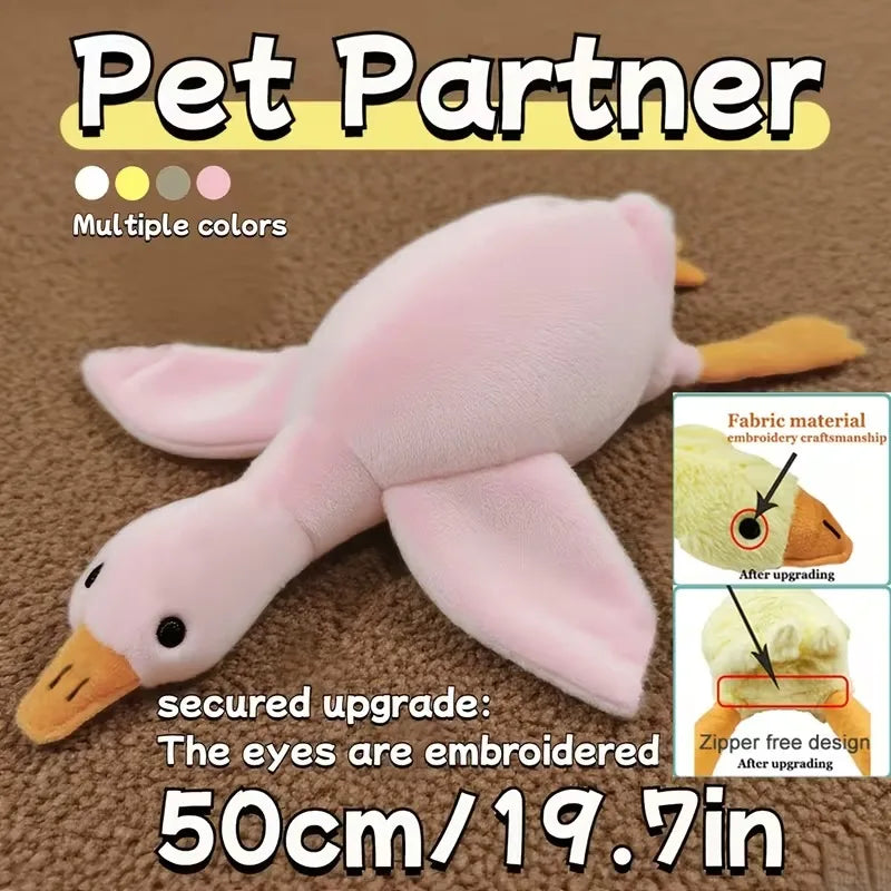 50 cm Soft Duck Plush Toy for Dogs & Cats