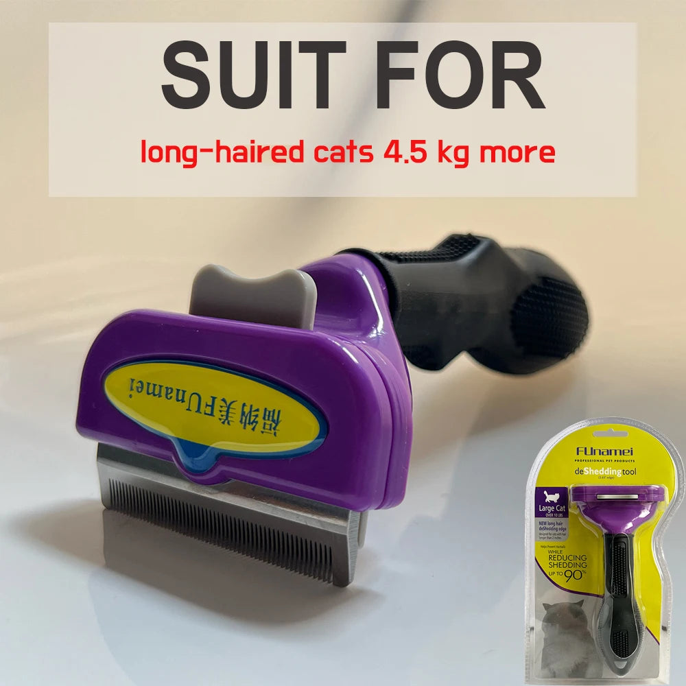 Self-Cleaning Deshedding Brush