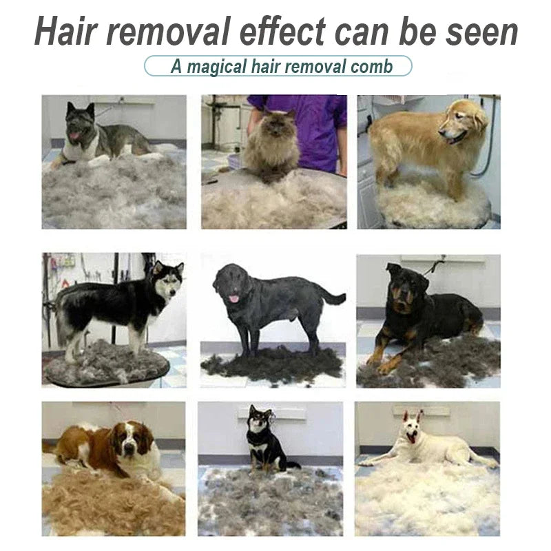 Self-Cleaning Deshedding Brush