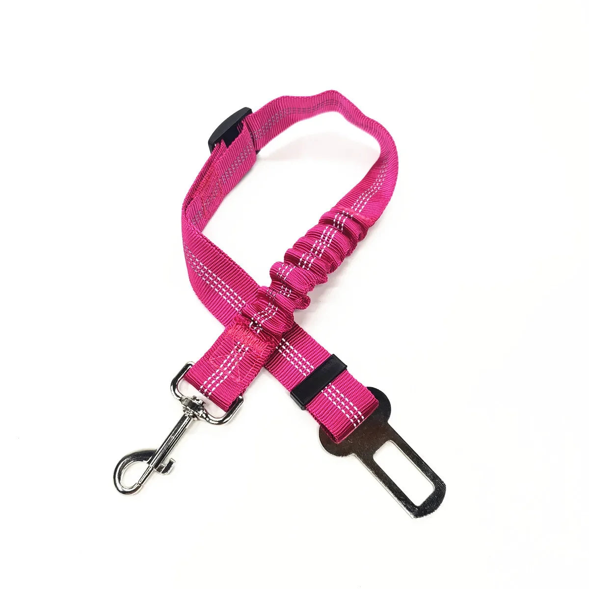 Reflective Safety Car Leash for Dogs — Retractable & Shock-Absorbing