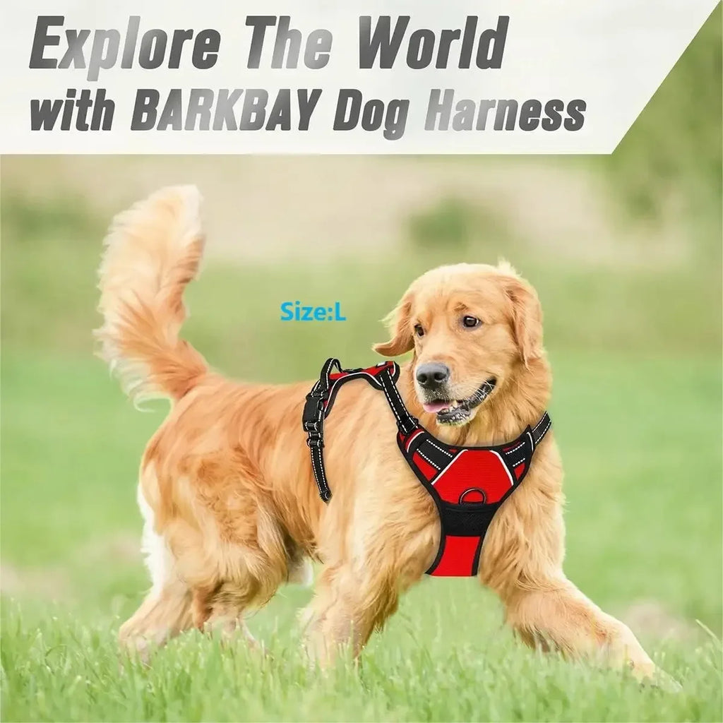 Dog Harness Vest & Leash Set — No-Pull Adjustable Leather-Look for Small & Medium Dogs