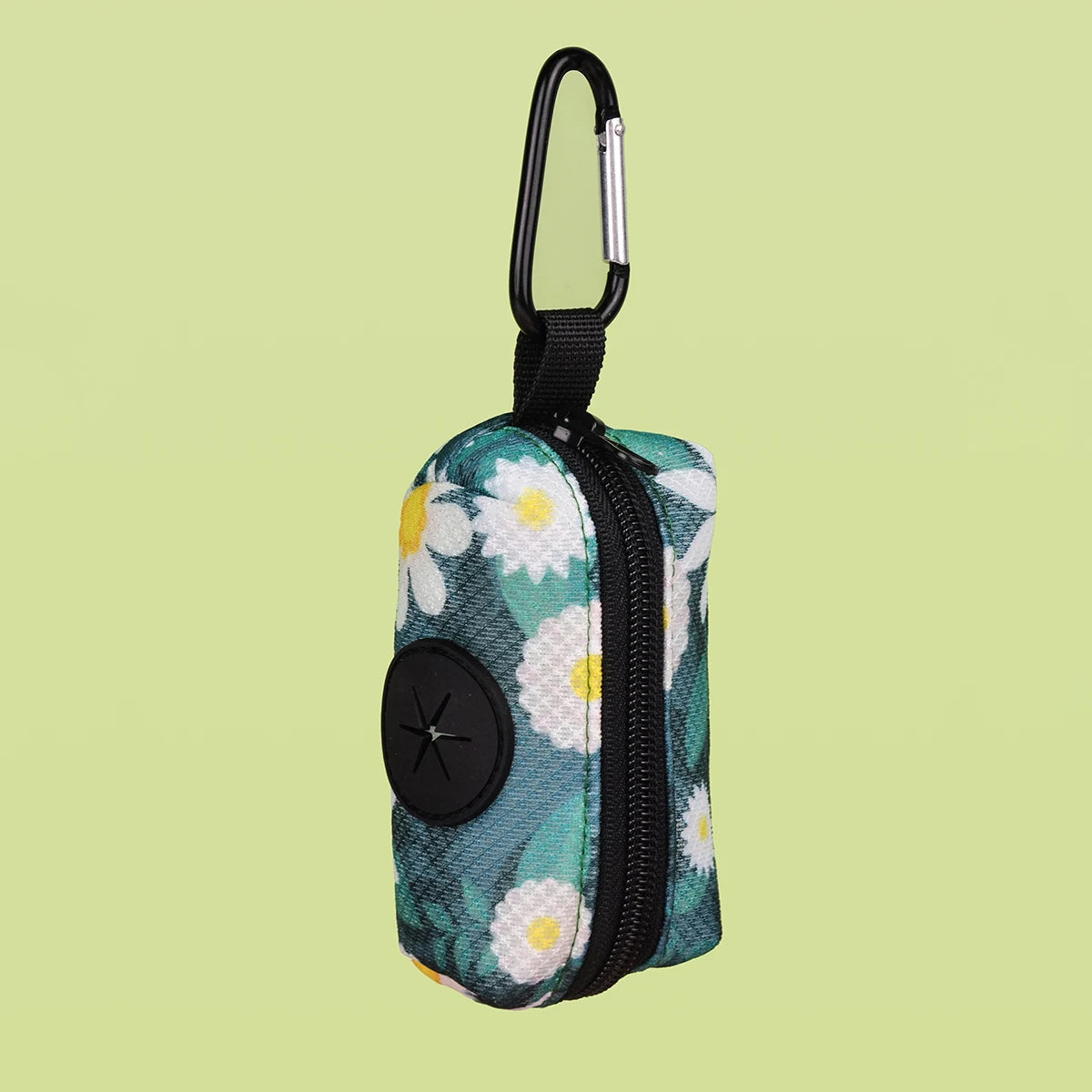 1pcs Outdoor Portable Dog Poo Bag Dispenser, Durable Dog Leather Strap Attachment (Without Poo Bag And Leash)