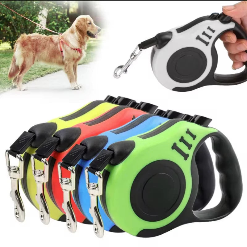 Retractable Dog Leash – 3m or 5m
