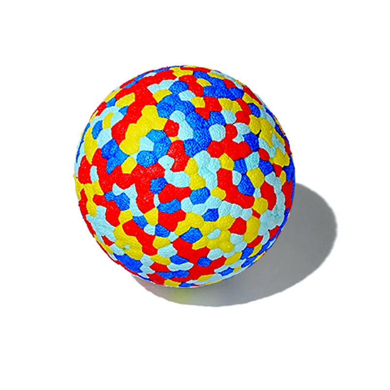 Bite Resistant Solid Dog Ball Toys for Small Large Dogs High Elasticity E-TPU Pet Chew Ball Toy Non Squeak Interactive Puppy Toy
