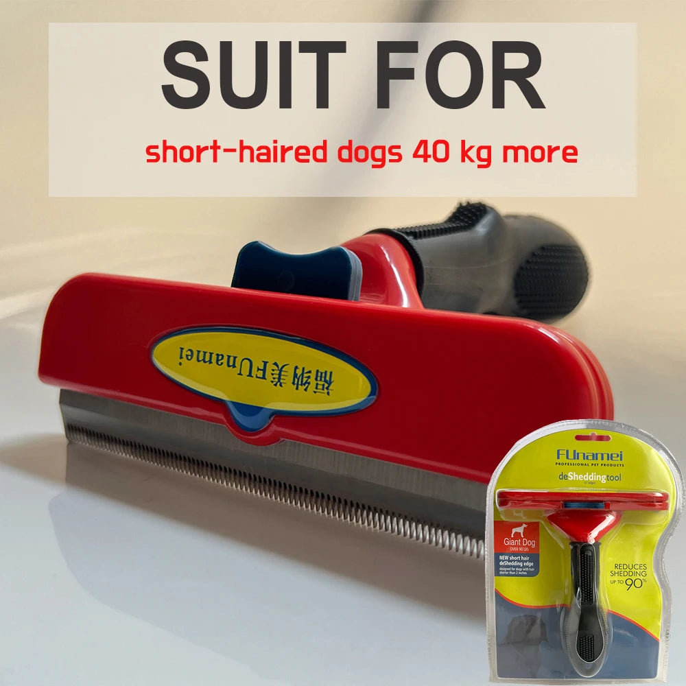 Self-Cleaning Deshedding Brush