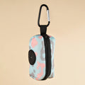 1pcs Outdoor Portable Dog Poo Bag Dispenser, Durable Dog Leather Strap Attachment (Without Poo Bag And Leash)