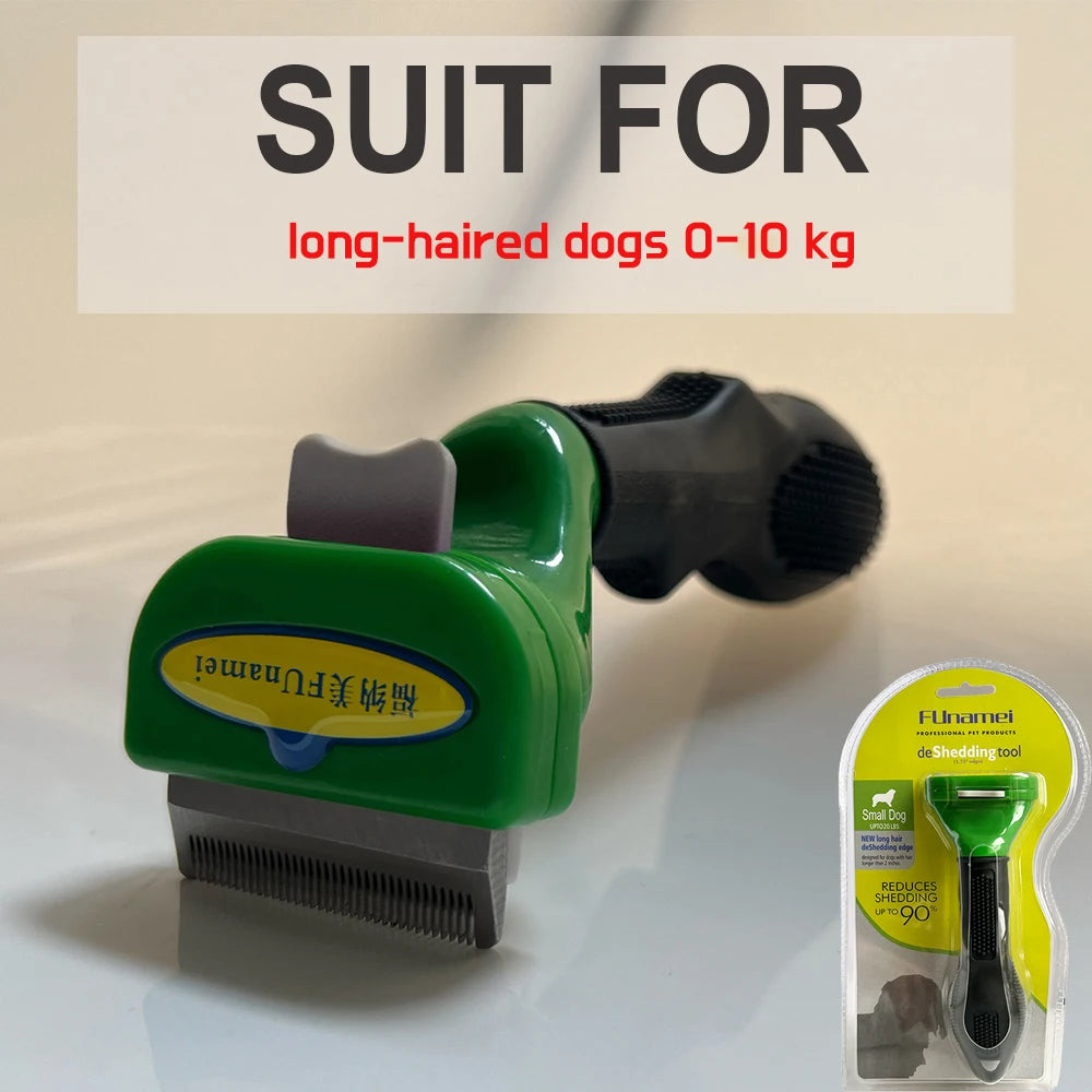 Self-Cleaning Deshedding Brush