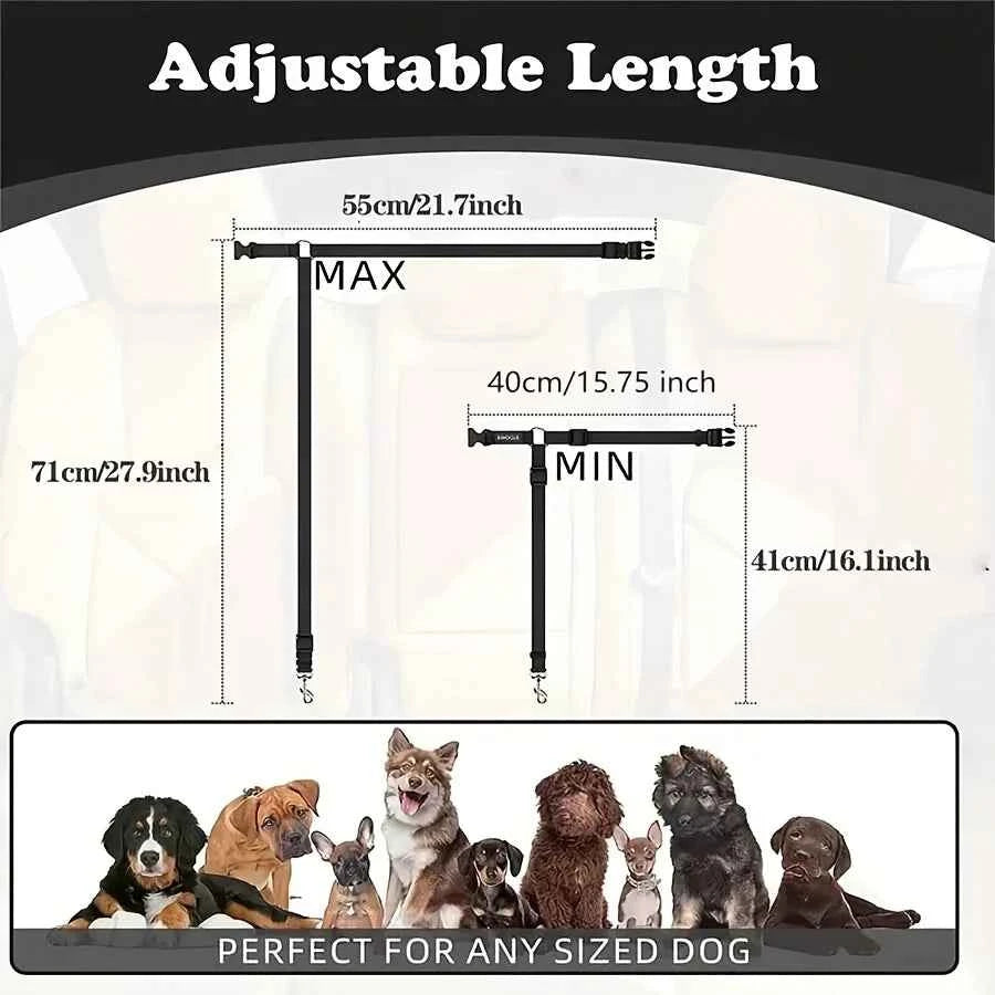 Dog Car Seat Belt Tether