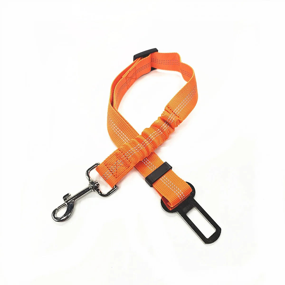 Reflective Safety Car Leash for Dogs — Retractable & Shock-Absorbing