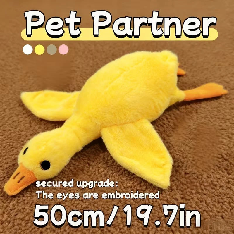50 cm Soft Duck Plush Toy for Dogs & Cats