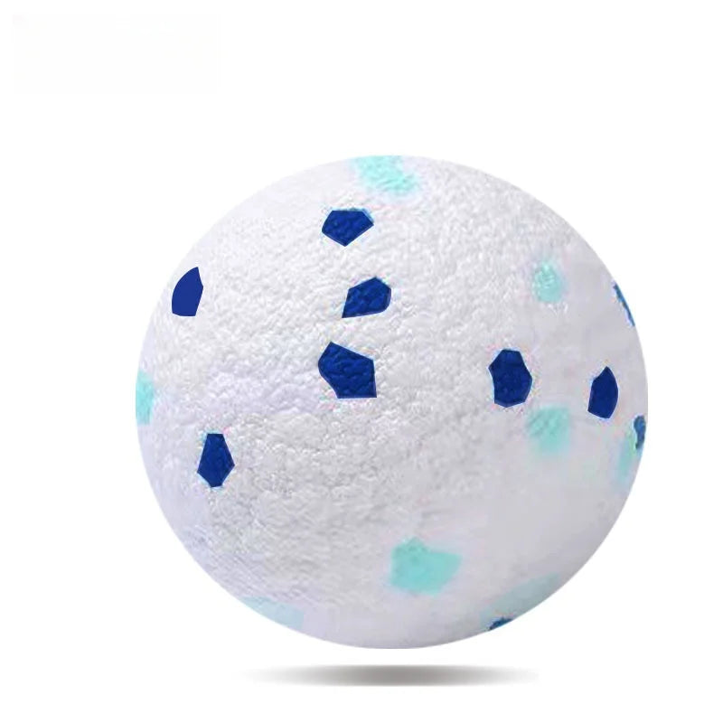 Bite Resistant Solid Dog Ball Toys for Small Large Dogs High Elasticity E-TPU Pet Chew Ball Toy Non Squeak Interactive Puppy Toy