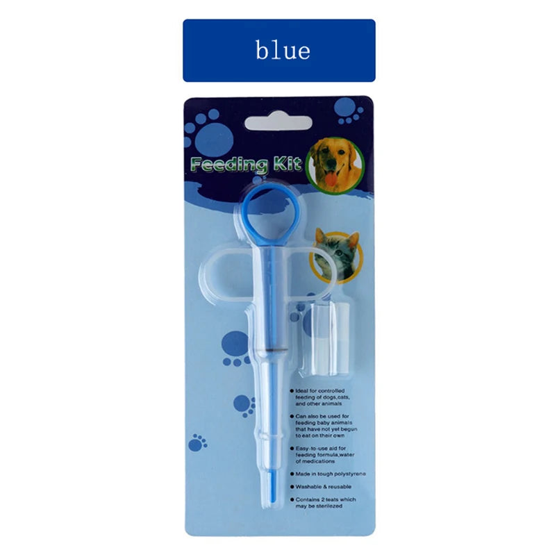 Pet feeding syringe safe and comfortable pet cat dog feeding medicine stick deworming liquid medicine syringe pet supplies