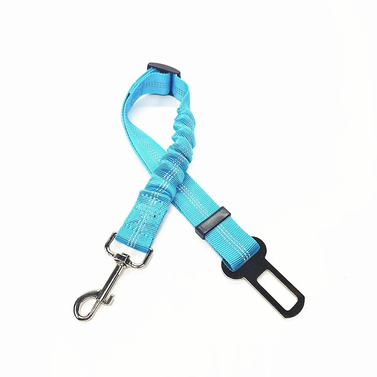 Reflective Safety Car Leash for Dogs — Retractable & Shock-Absorbing