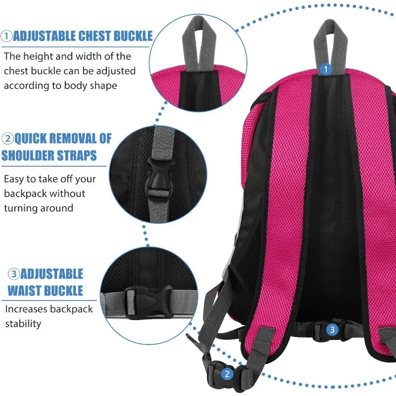 Adventure Pet Carrier Backpack — Breathable Mesh, Front & Back Wear
