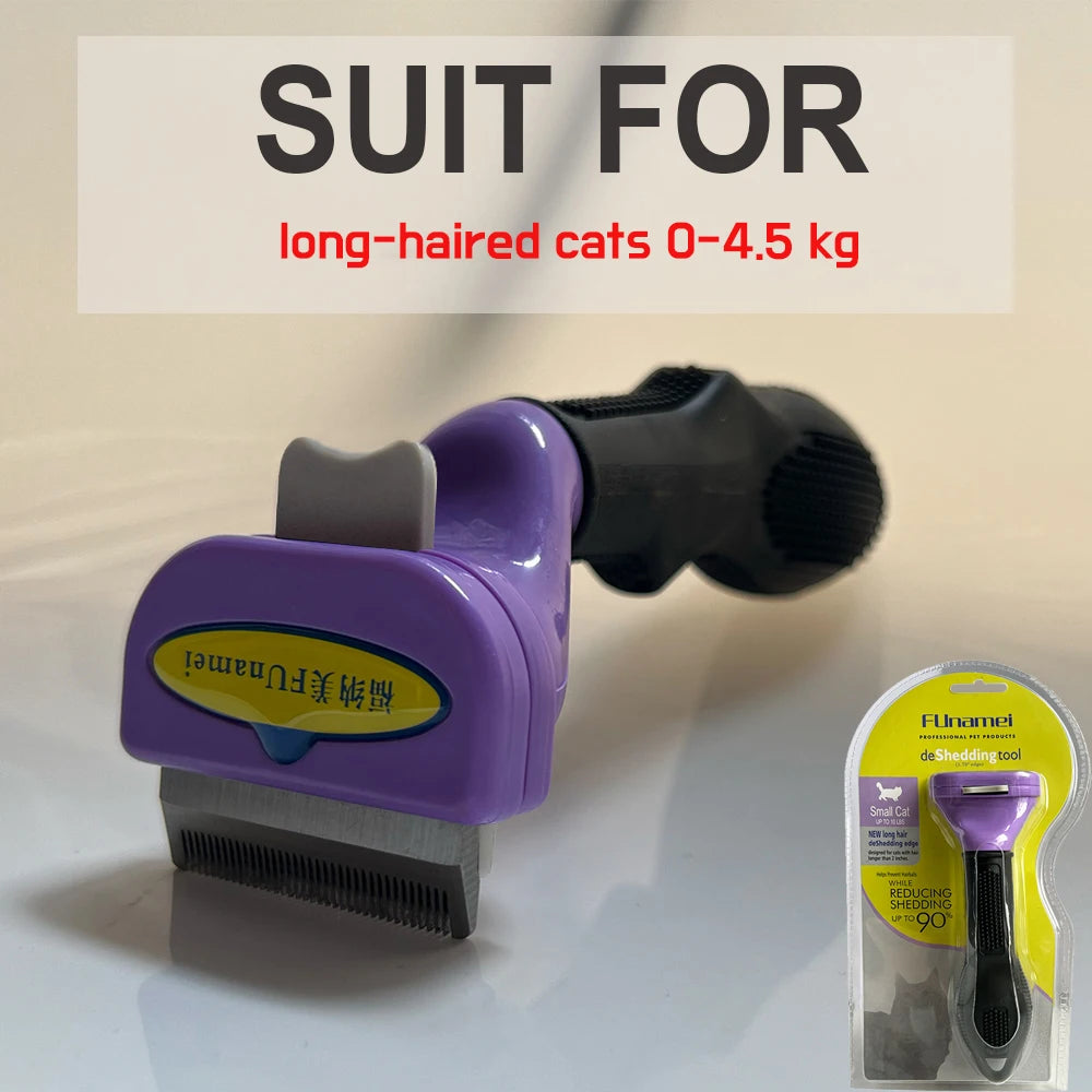 Self-Cleaning Deshedding Brush
