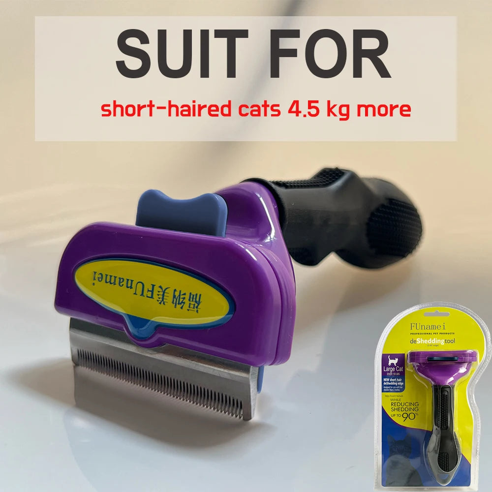 Self-Cleaning Deshedding Brush