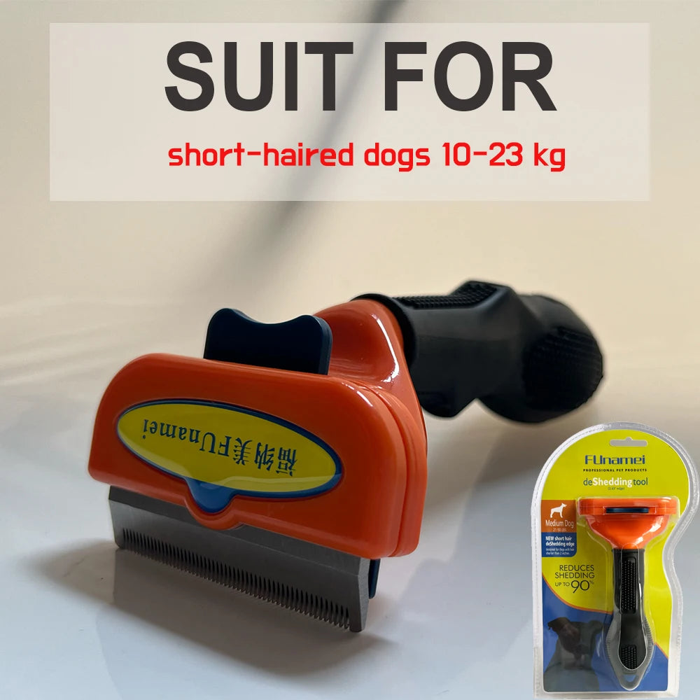 Self-Cleaning Deshedding Brush
