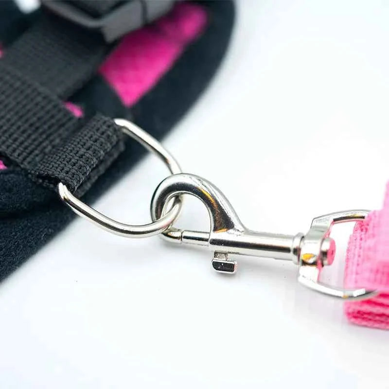 Breathable Small Dog & Cat Harness Set