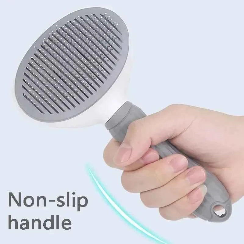 Self-Cleaning Slicker Brush for Dogs & Cats