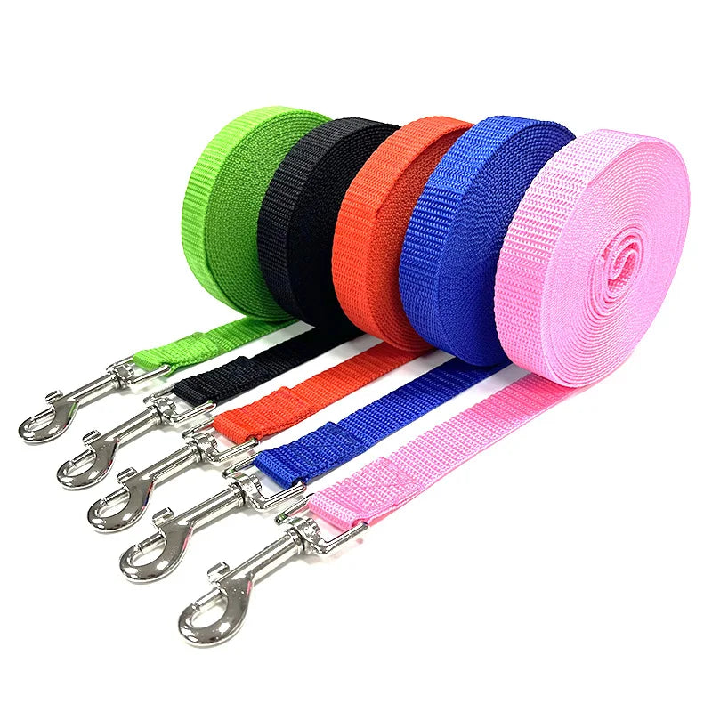 Nylon Long Dog Training Leash | 1.2m–50m