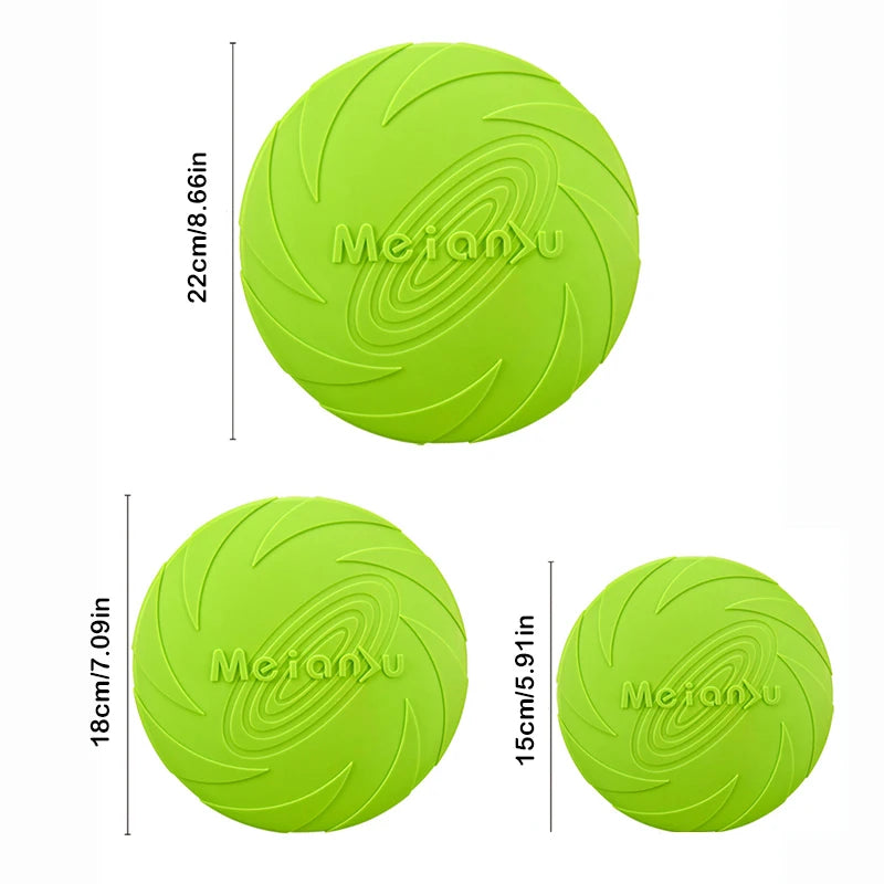 TPR Flying Disc Dog Toy for Fetch