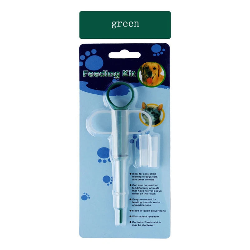 Pet feeding syringe safe and comfortable pet cat dog feeding medicine stick deworming liquid medicine syringe pet supplies