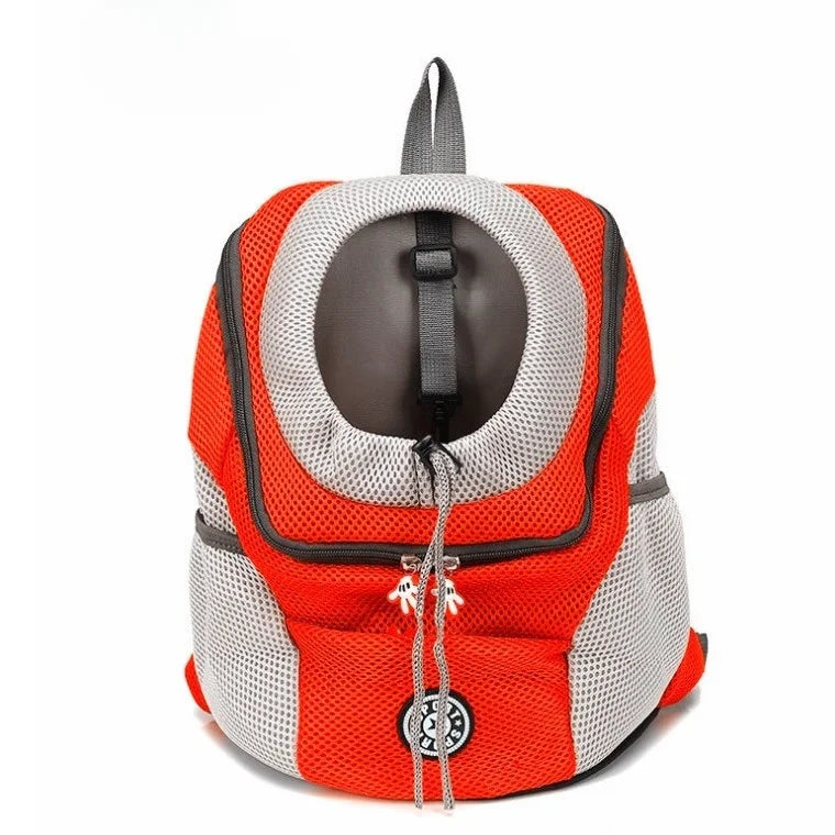 Adventure Pet Carrier Backpack — Breathable Mesh, Front & Back Wear