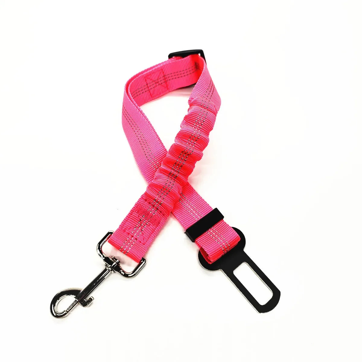 Reflective Safety Car Leash for Dogs — Retractable & Shock-Absorbing