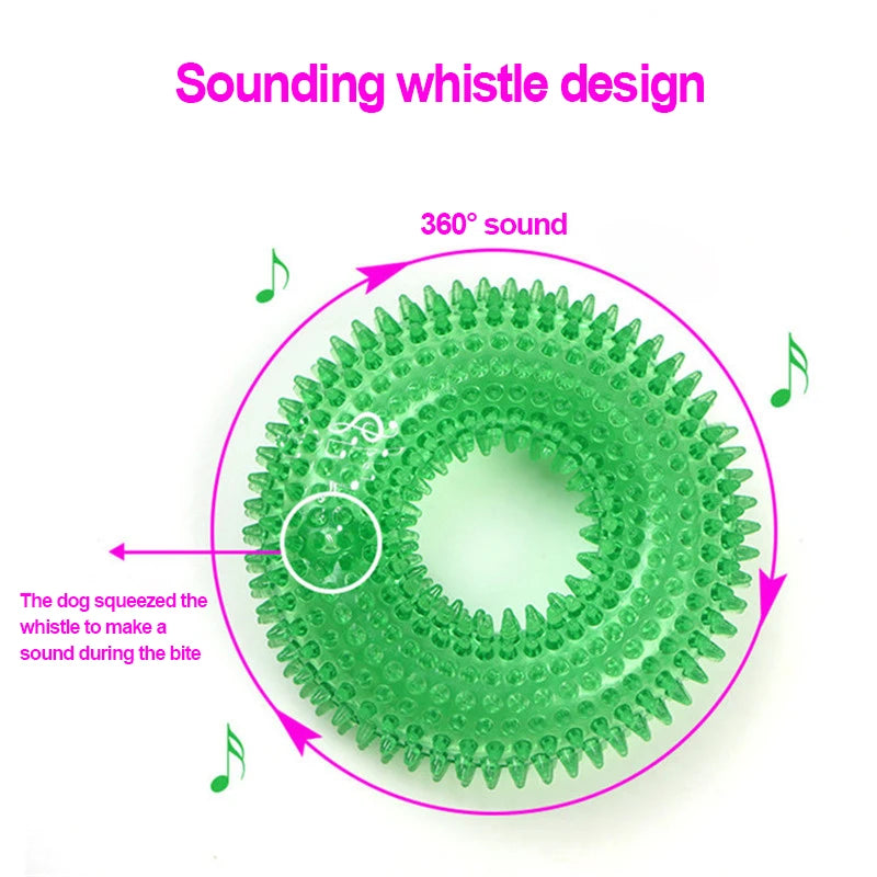 Squeaky Dental Chew Toy