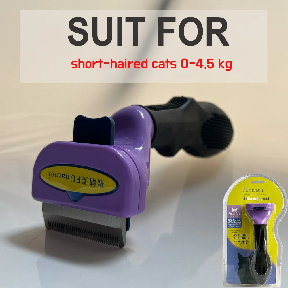 Self-Cleaning Deshedding Brush