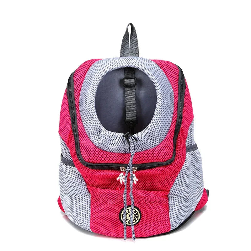 Adventure Pet Carrier Backpack — Breathable Mesh, Front & Back Wear