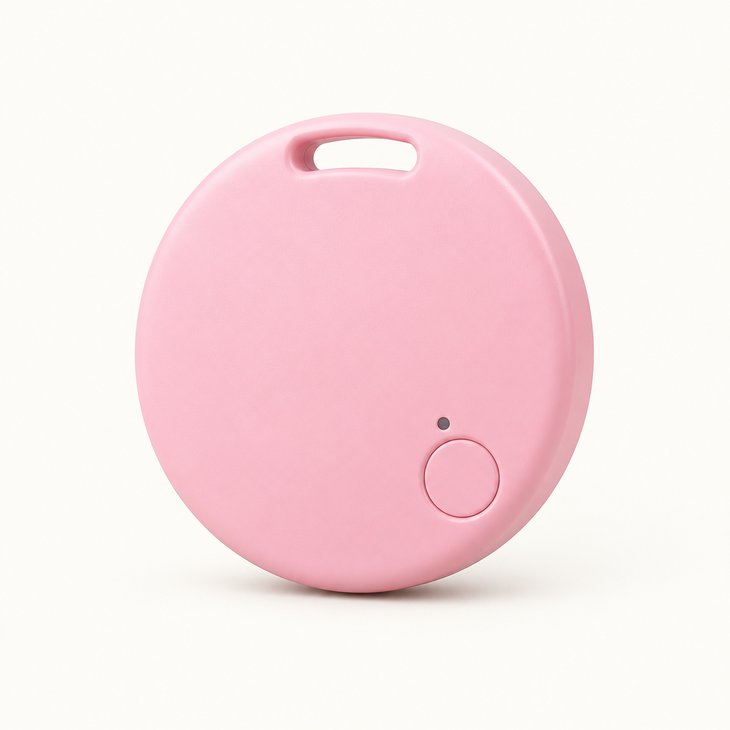 Pink circular tracker product image