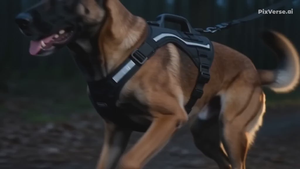 Safe Walk Pack 🐾 — Dog Harness + GPS Tracker